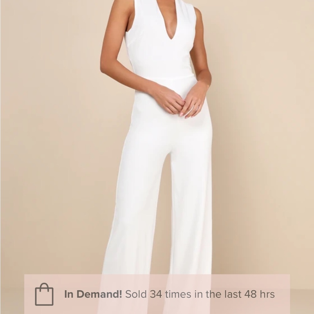 Lulus Thinking Out Loud Jumpsuit